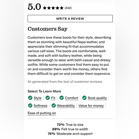 *New Stuart Weitzman the 5050 Boot / Black Leather Black Over-the-Knee Sz 8.5 - Picture 9 of 16